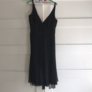 Carmen Marc Valvo Collection black dress